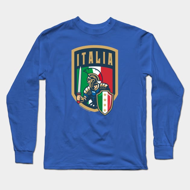 ITALIA-Gladiatori Long Sleeve T-Shirt by ItalianPowerStore